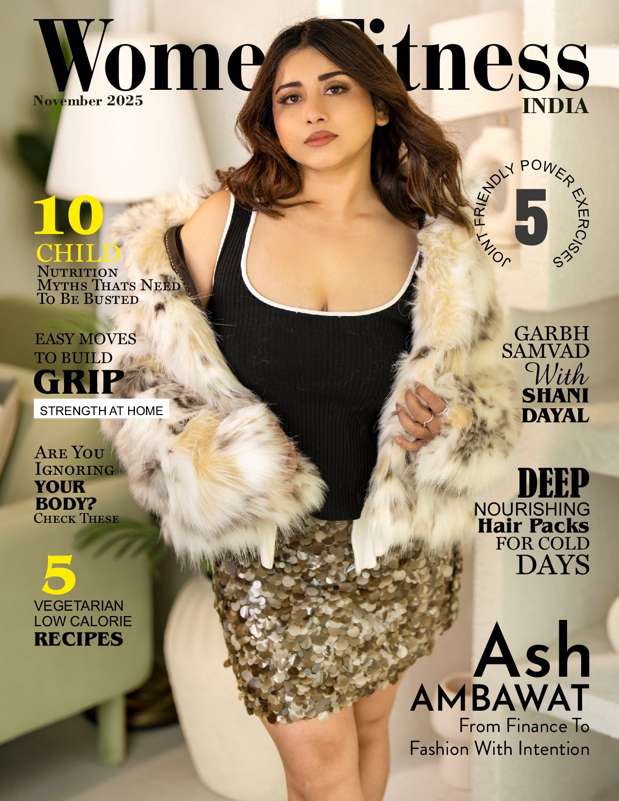 Women Fitness India Magazine November 2025