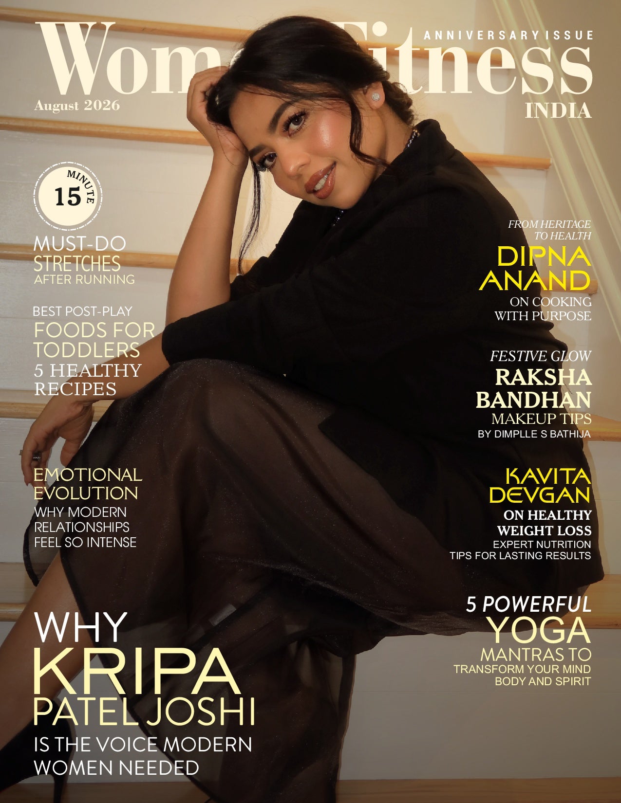 Women Fitness India Magazine August 2026