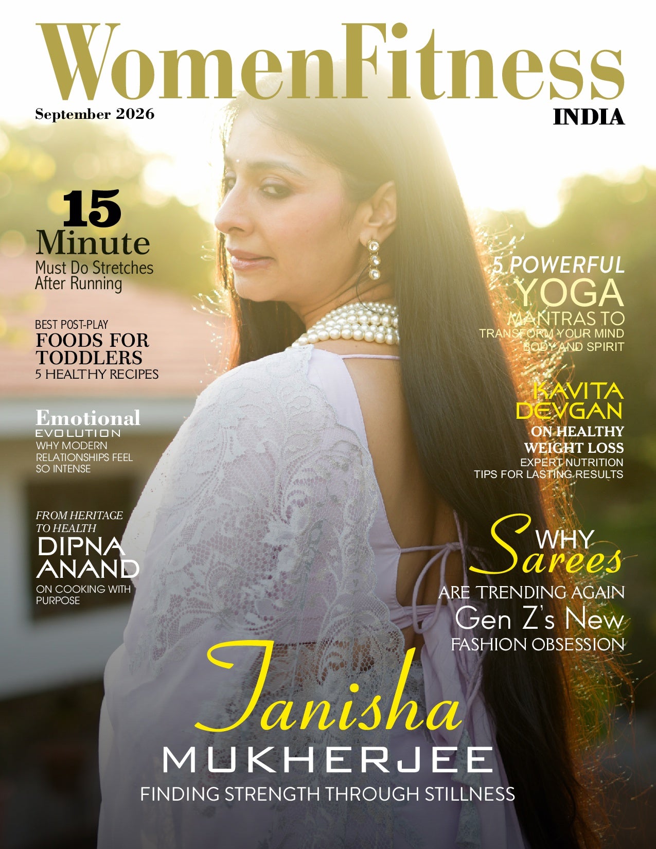 Women Fitness India Magazine September 2026