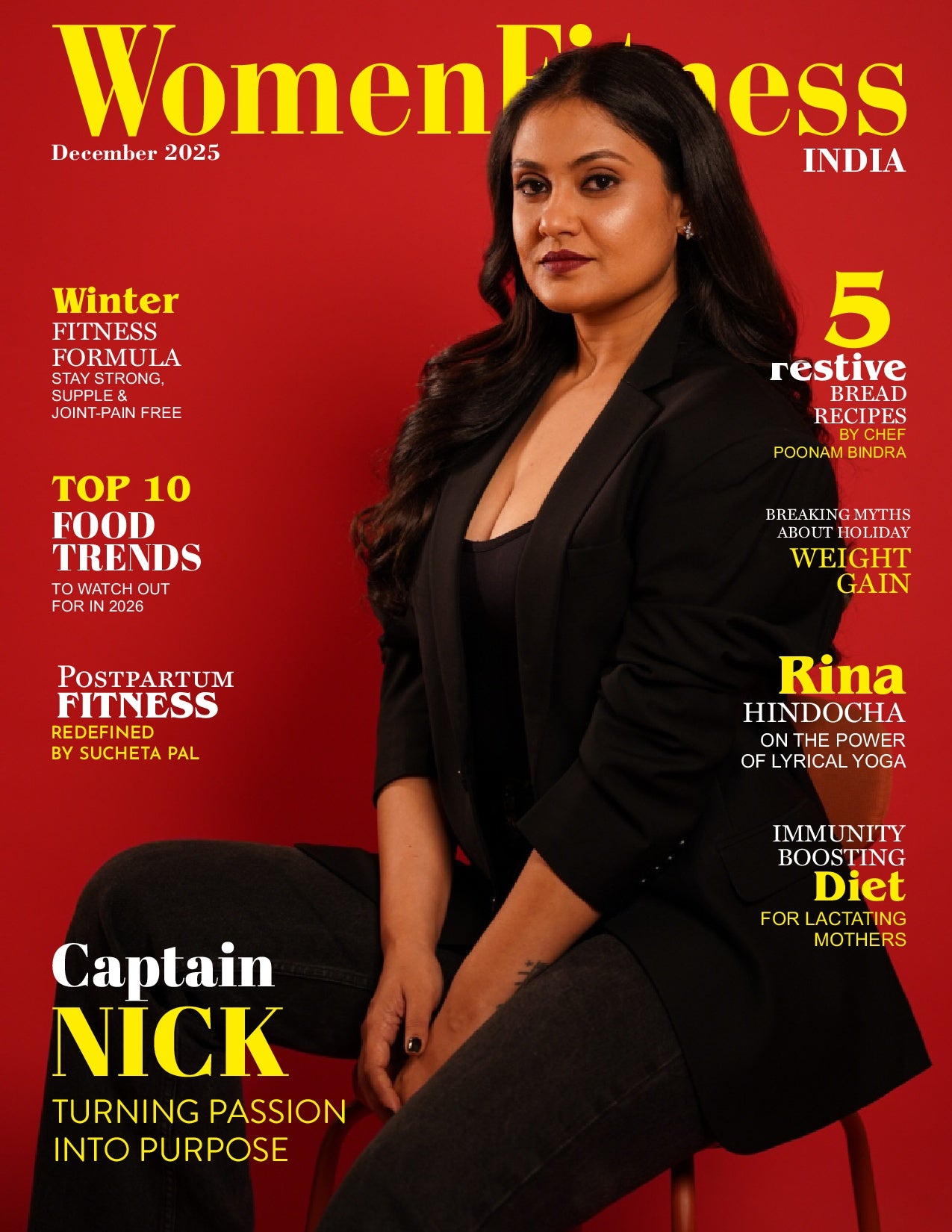Women Fitness India Magazine December 2025